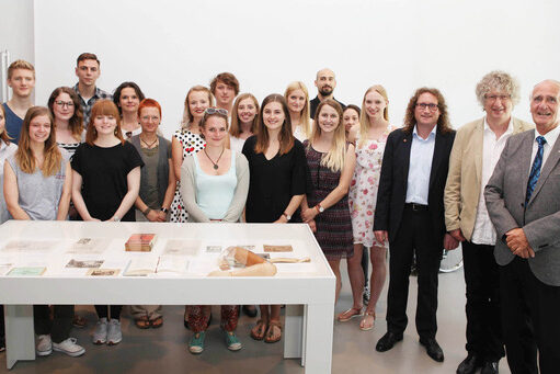 Group photo of the project group "Disability through the ages"