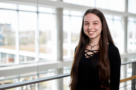 Portrait of scholarship holder Mona Markgraf