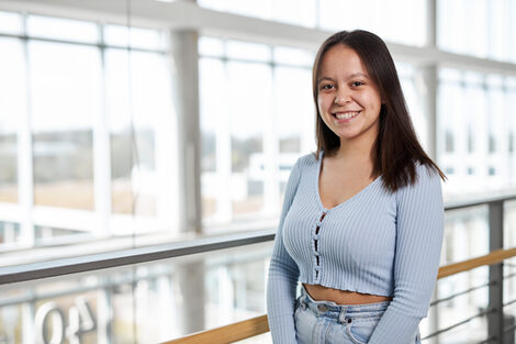 Portrait of scholarship holder Laura Nitzschke