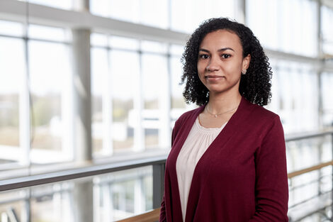 Portrait of the scholarship holder Rasheeda Duroshola